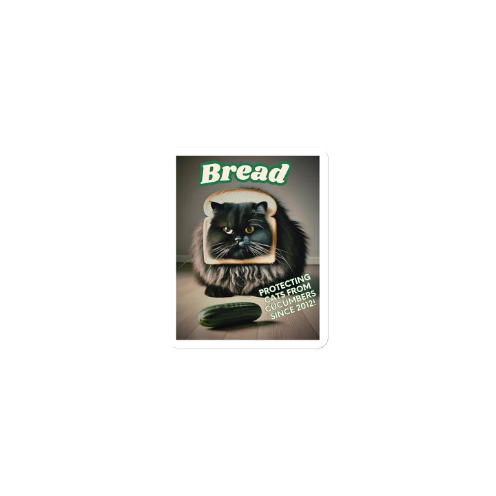 Bread - Protecting Cats From Cucumbers Magnet product image (1)