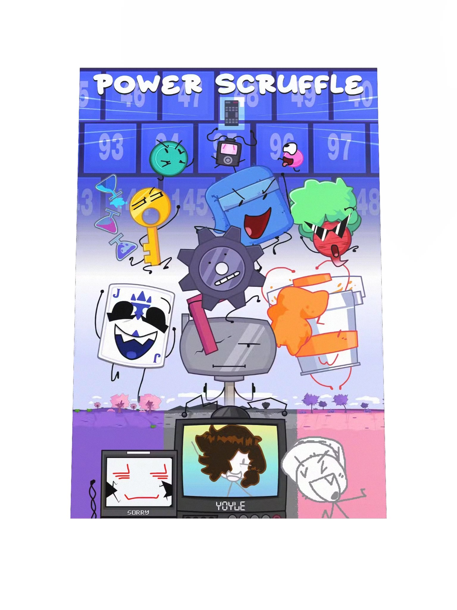 POWER SCRUFFLE POSTER product image (1)