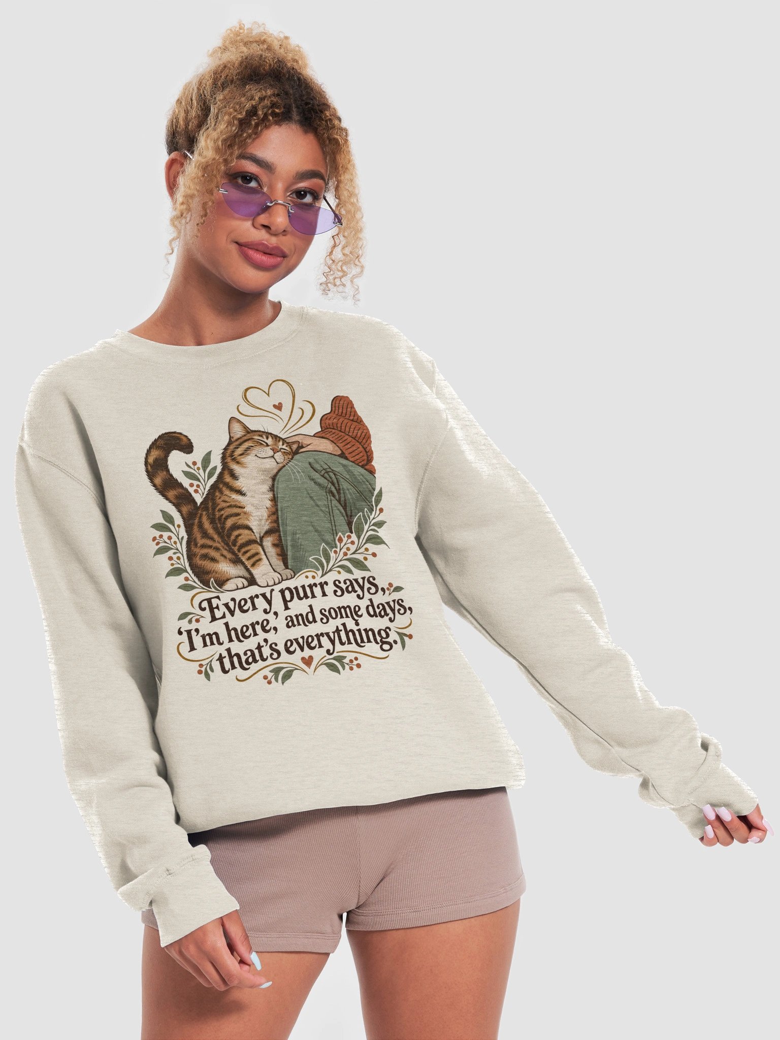 Every Purr Says [Sweatshirt] product image (7)