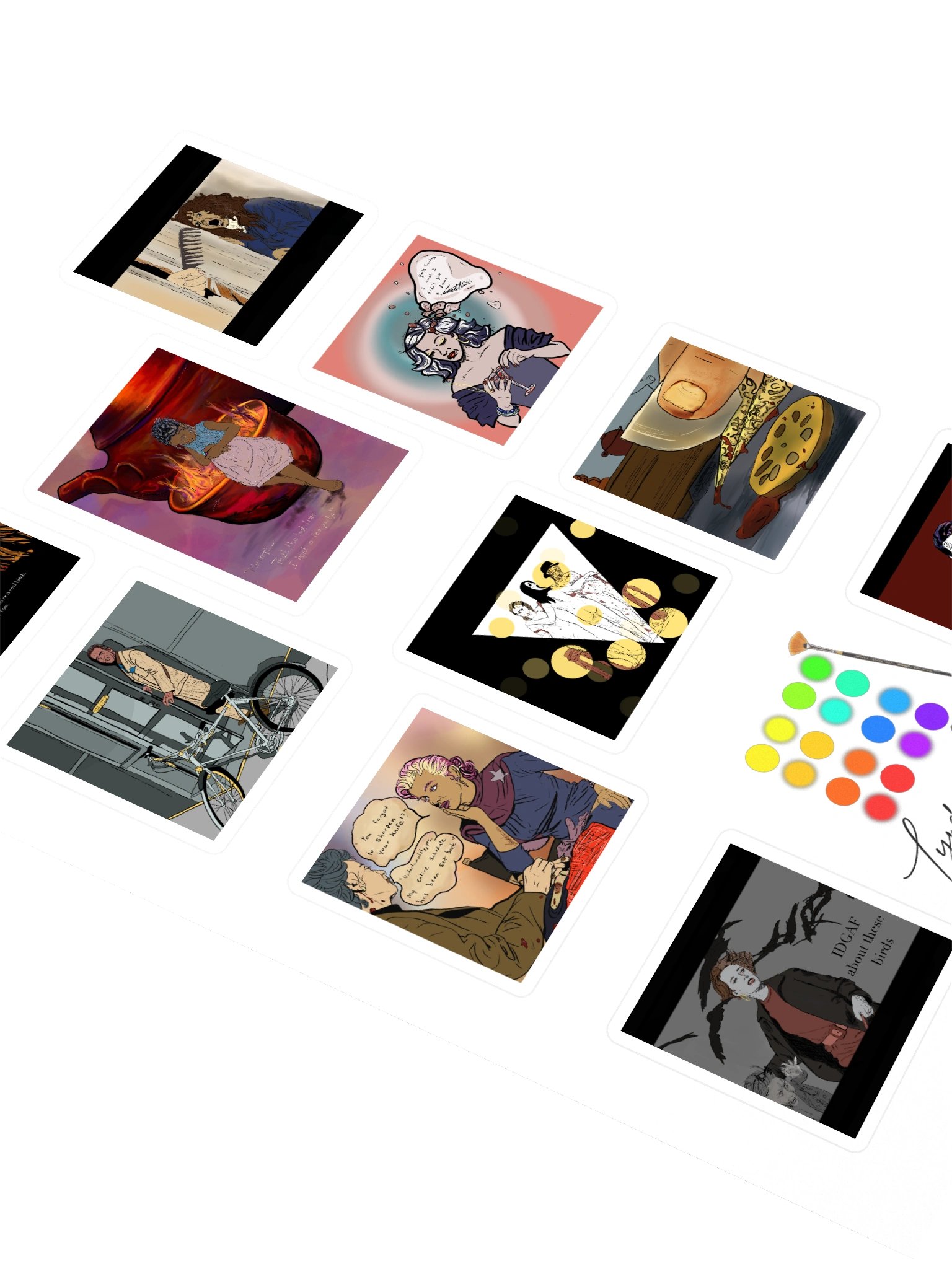 Spooky Season Classics Sticker Sheet product image (2)