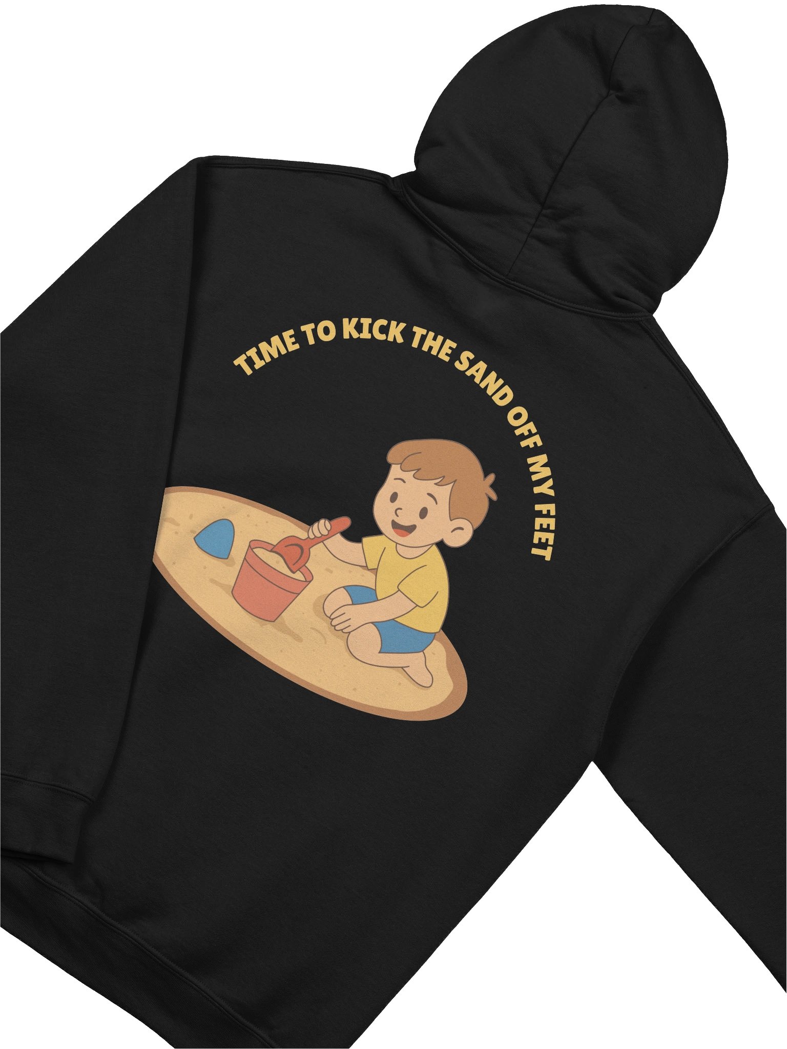 Official HRP "Kick the Sand" Hoodie - Ham Radio Playground Merch product image (4)