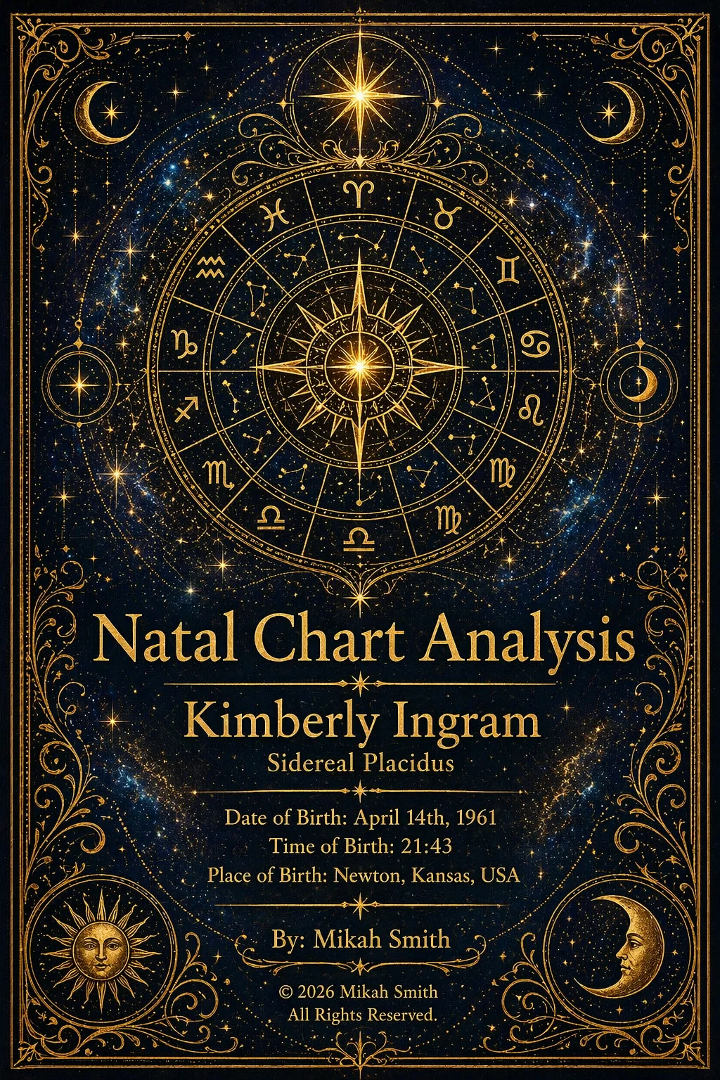Natal Chart Analysis — Kimberly Ingram product image (1)