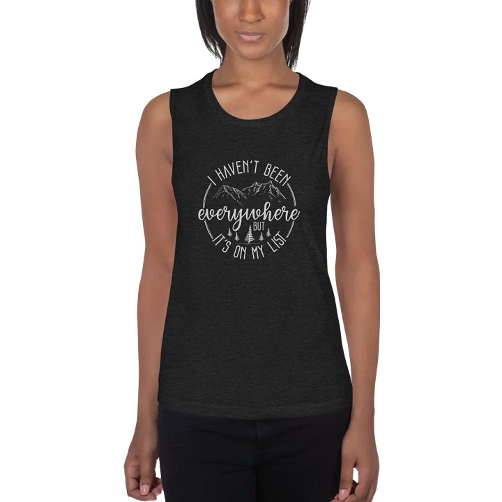 Haven't Been Everywhere Women's Tank product image (1)