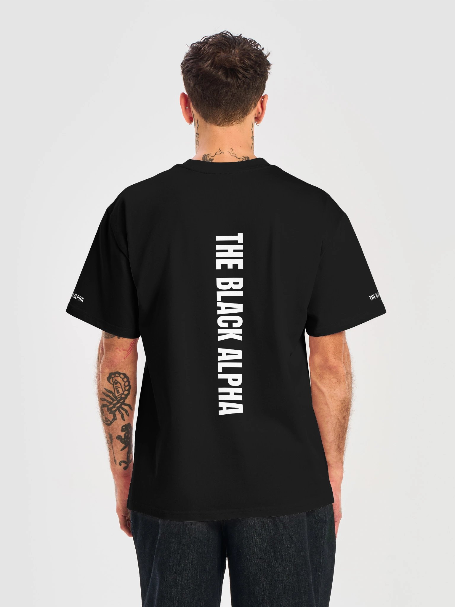 The Black Alpha Bold Mirror Tee product image (6)