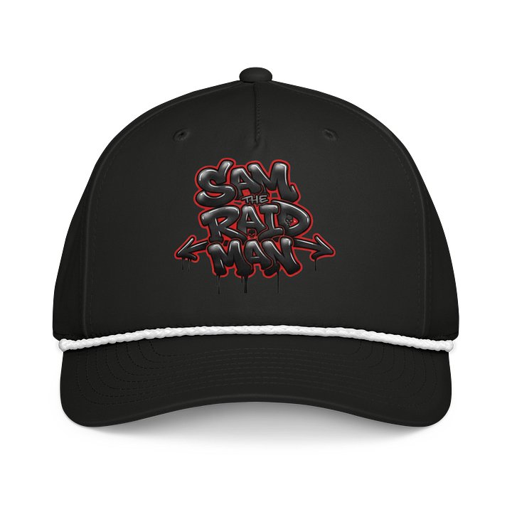 Graffiti Rope Hat (Black) product image (1)