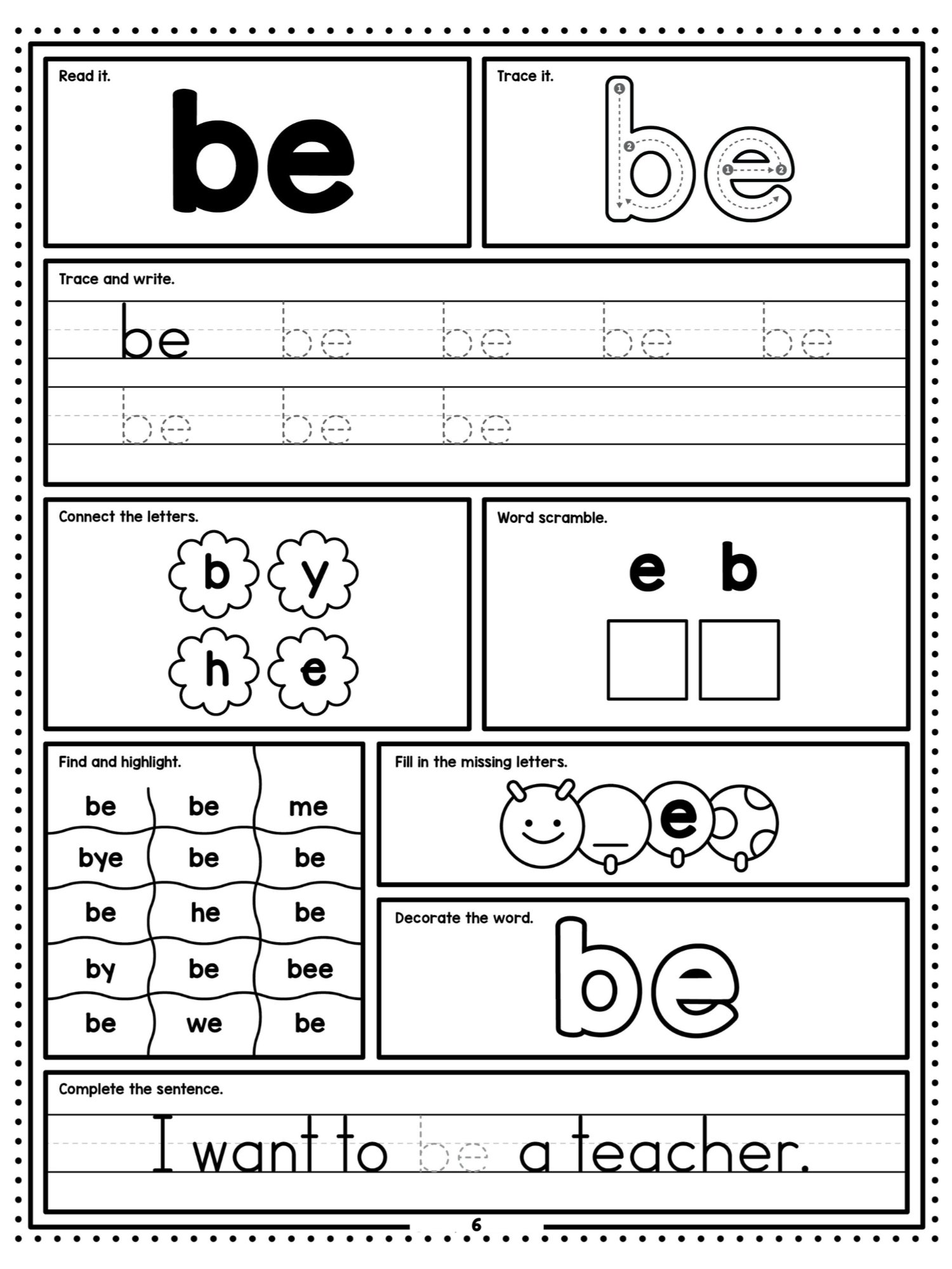 Primer Sight Words Workbook product image (3)