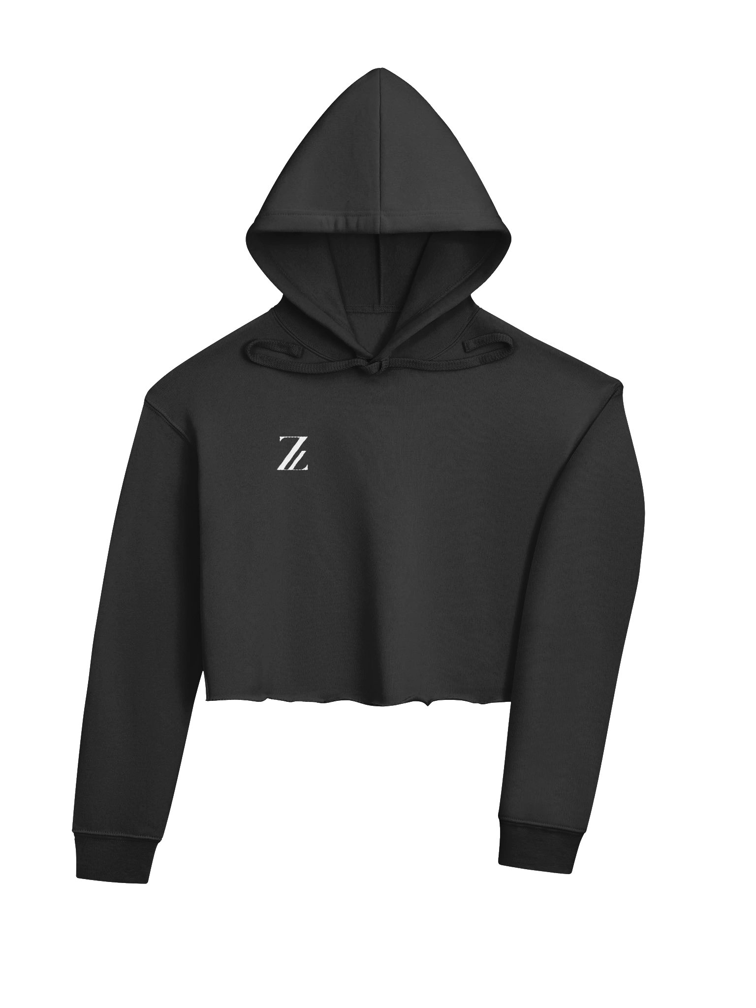 Zevantte Midnight Cropped Women's Hoodie product image (4)
