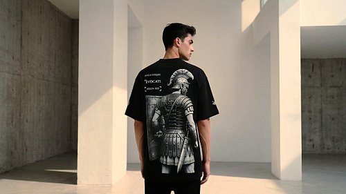 The Evocati
Legion XIII
Roman Soldier
Oversized Graphic T-Shirt

Model: James

by Love Repo™
www.LoveRepo.com

© 2026 Love Re...