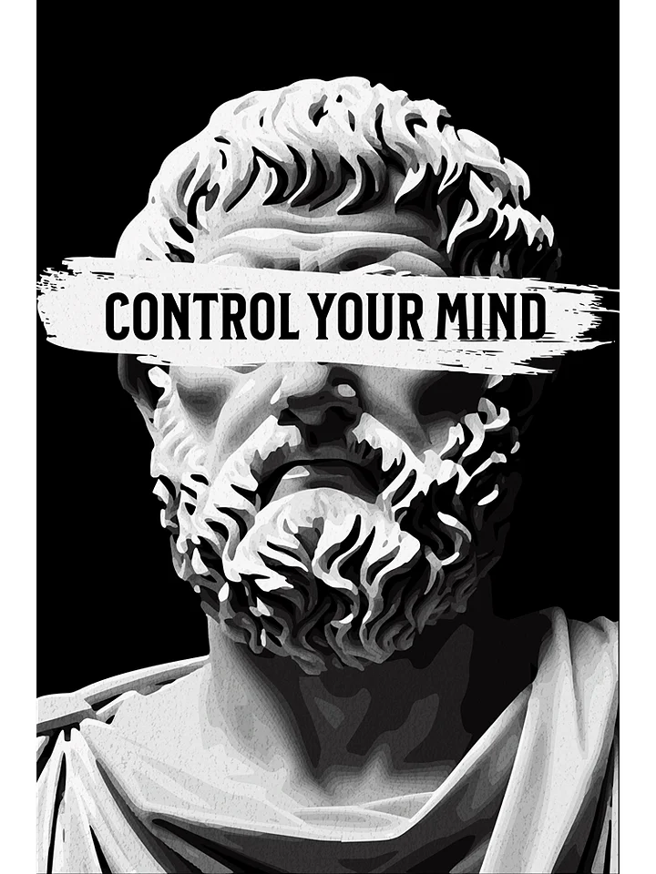 Control Your Mind Seneca Stoic Matte Paper Poster product image (1)