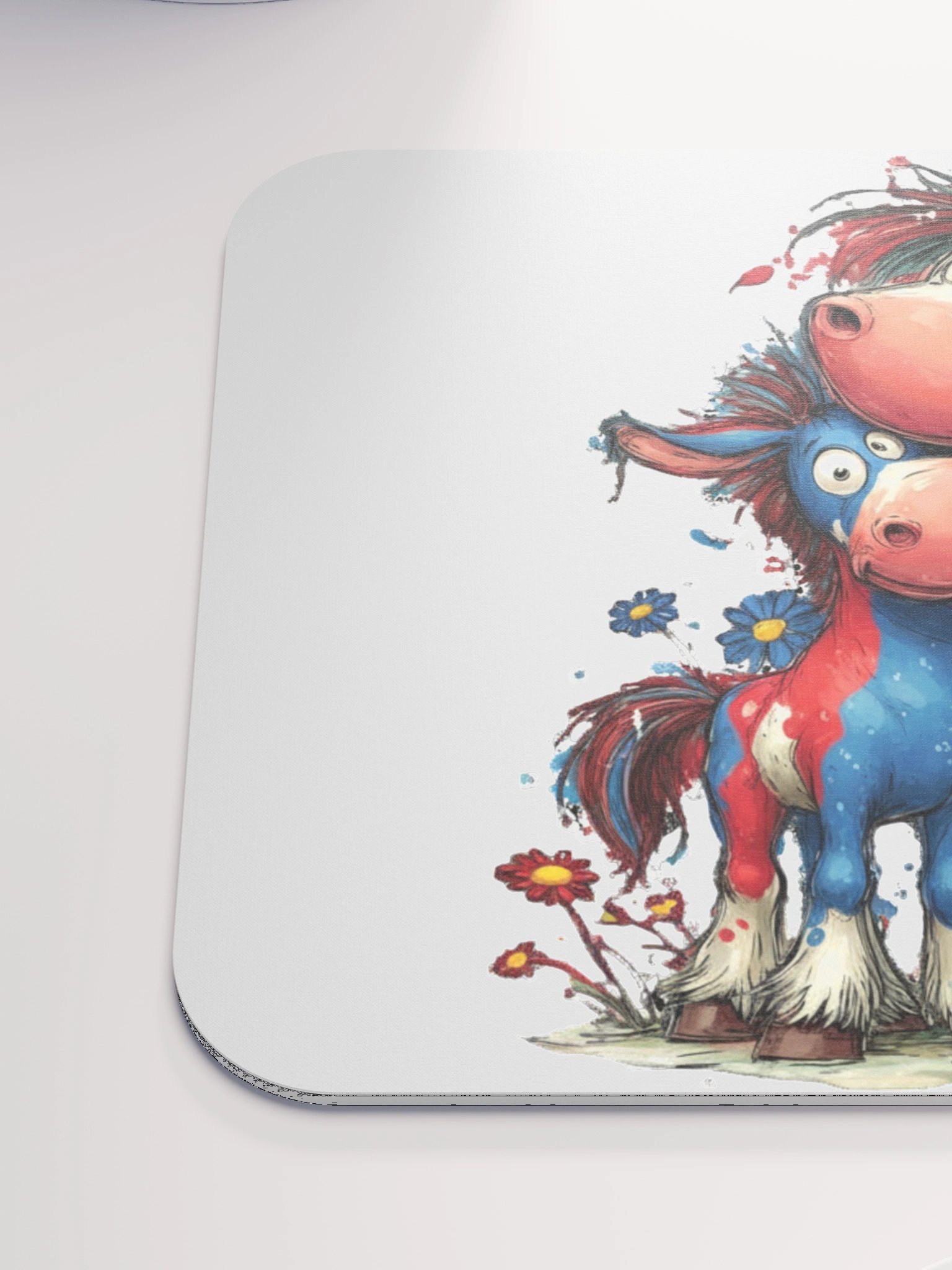 Whimsical Horse Family Mouse Pad product image (6)