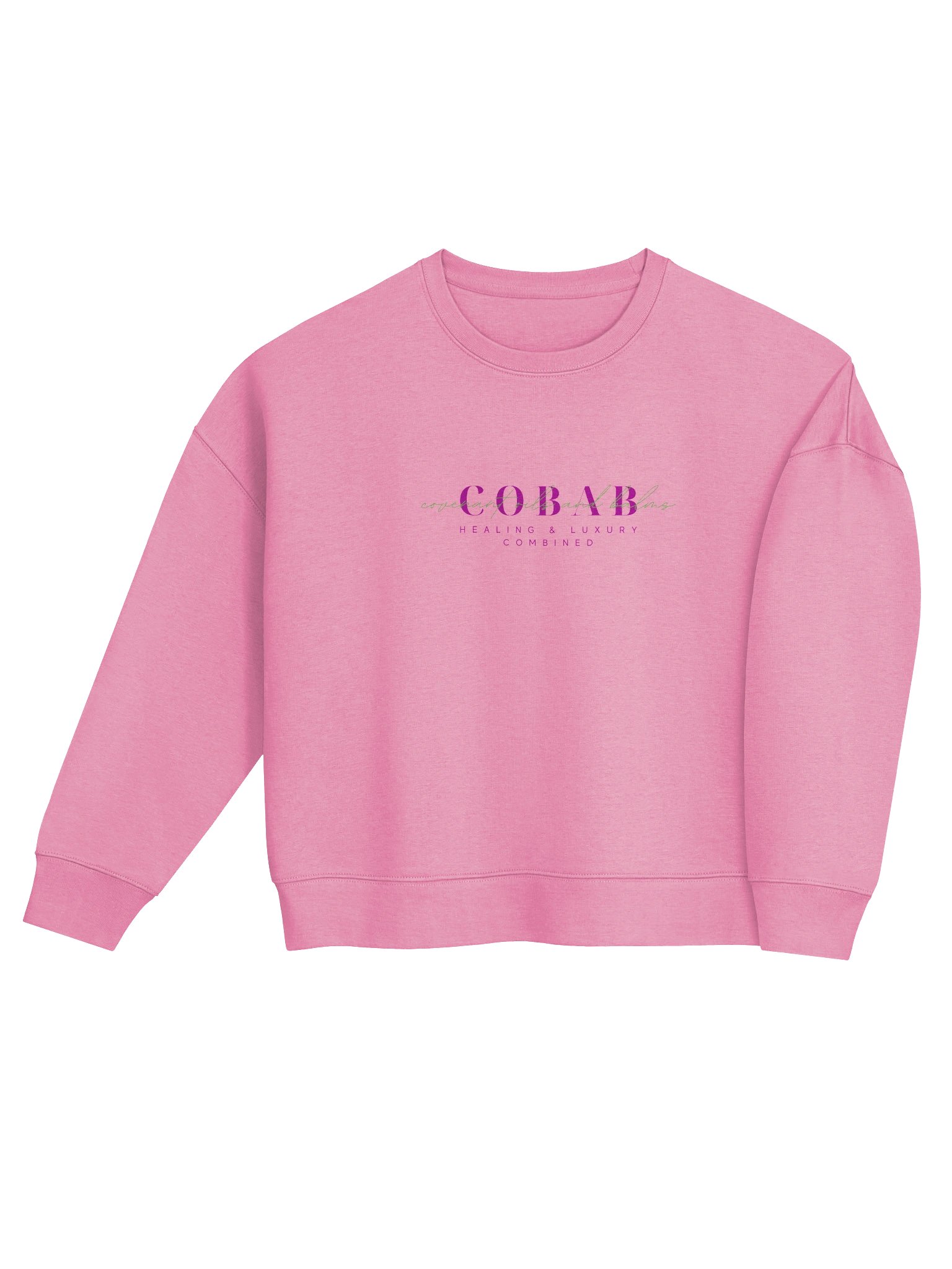 Shortstack Sweatshirt Pink/Green product image (5)