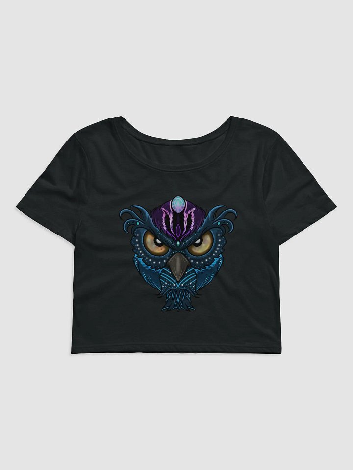 Cosmic Owl Crop Top product image (1)