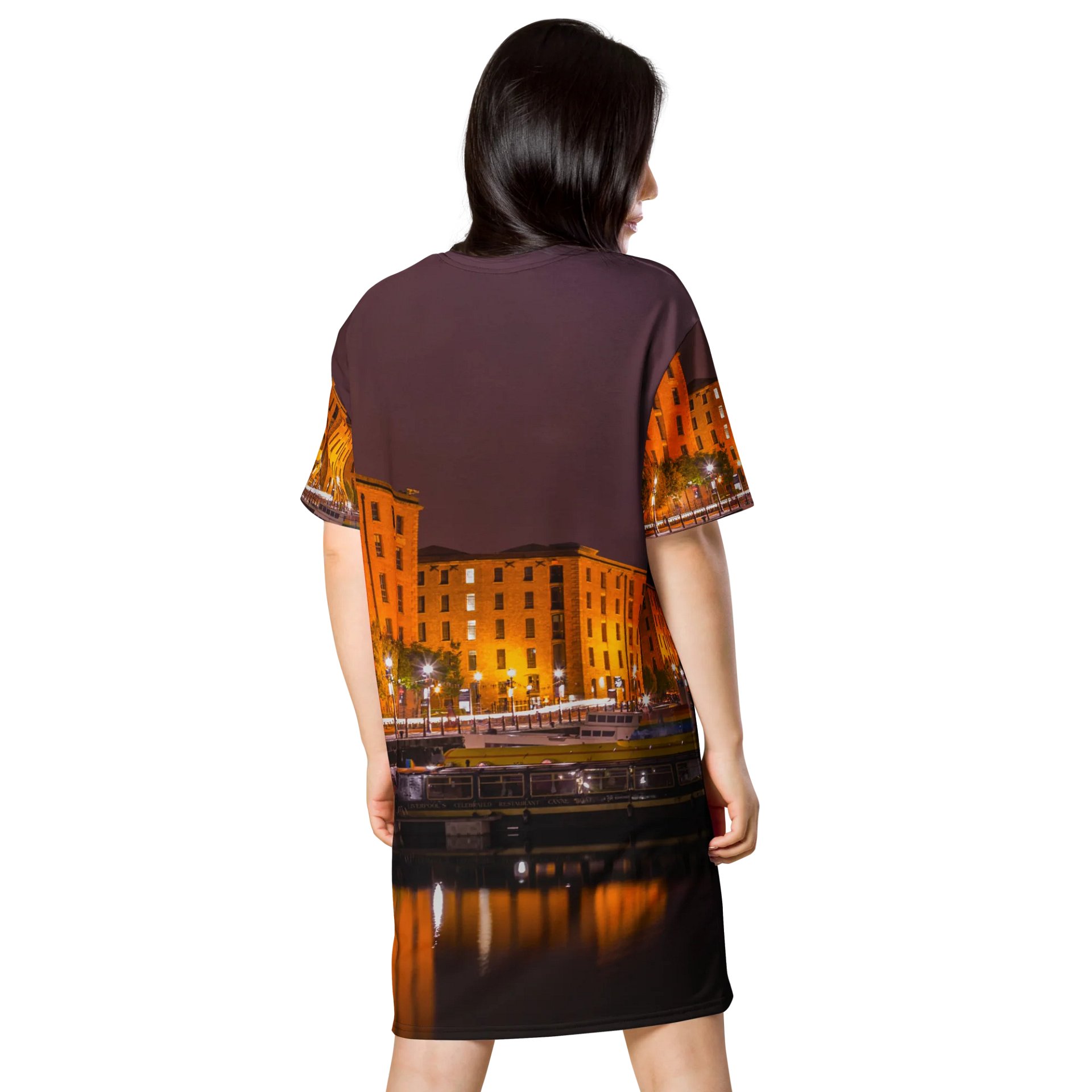 'Somewhere in the City' All-Over T-Shirt Dress product image (2)