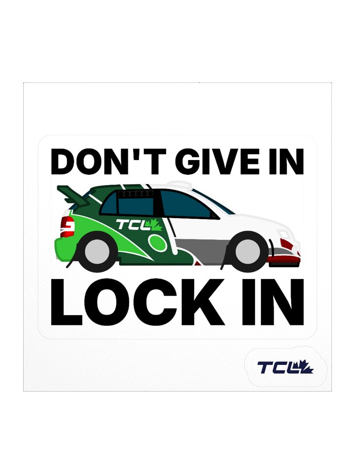 DON'T GIVE IN LOCK IN sticker (Vera) product image (2)