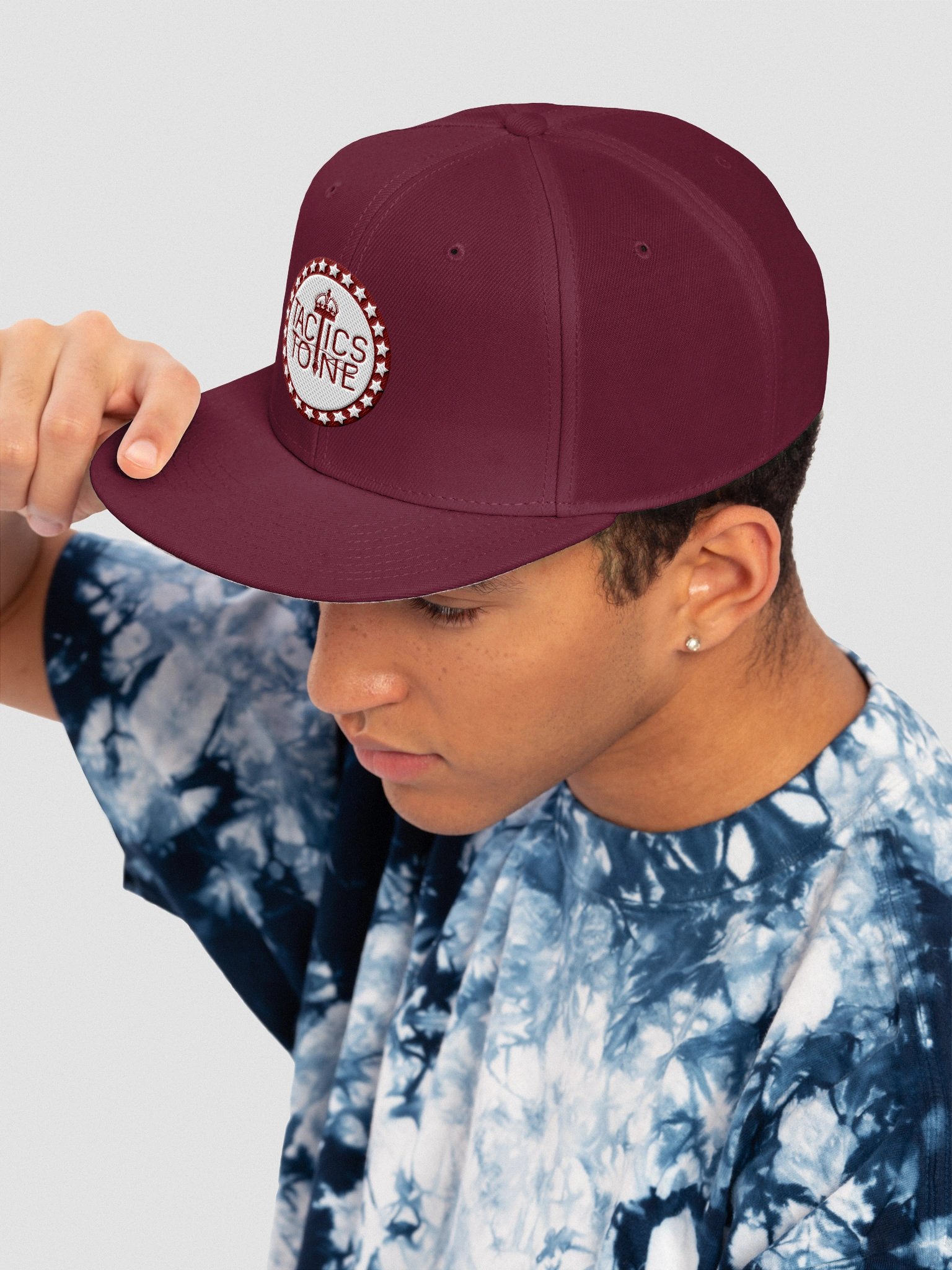 Royal Logo Snapback Cap - Maroon product image (7)