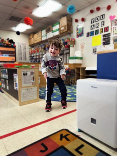 Oh hi! 👋🏻 Look who’s back on his feet 🤯

Harrison is walking, smiling, and fully back to his usual antics… including kicking ...