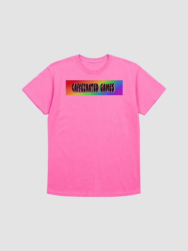 Caffeinated Games Pride Tee product image (1)