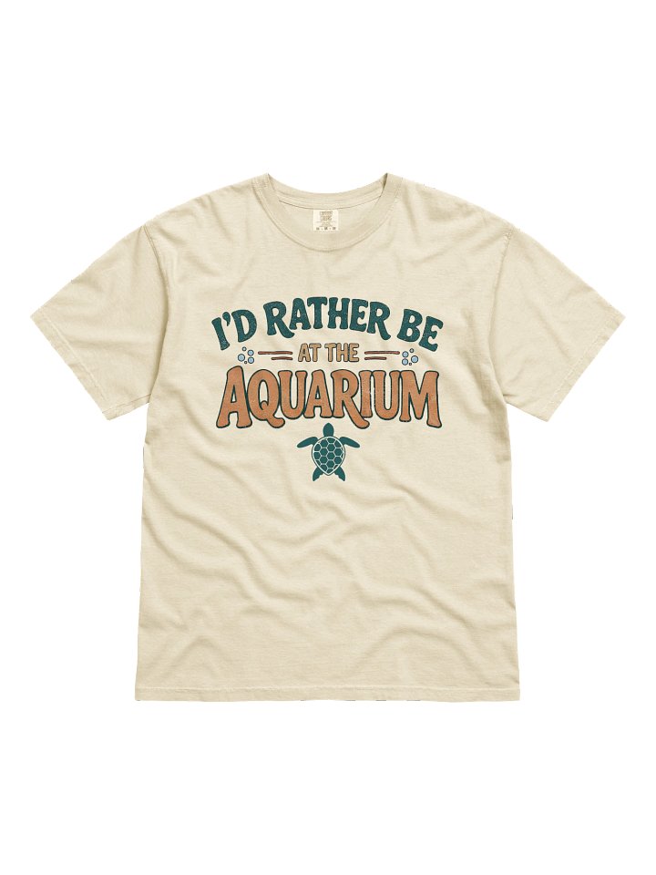 I'd Rather Be at the Aquarium (Sea Turtle) product image (1)