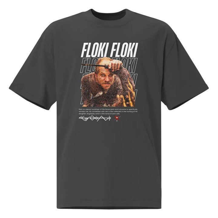 Faded Black Floki Tee product image (1)