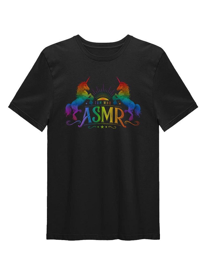 ASMR Unicorns Rainbow / Fitted Tee product image (1)