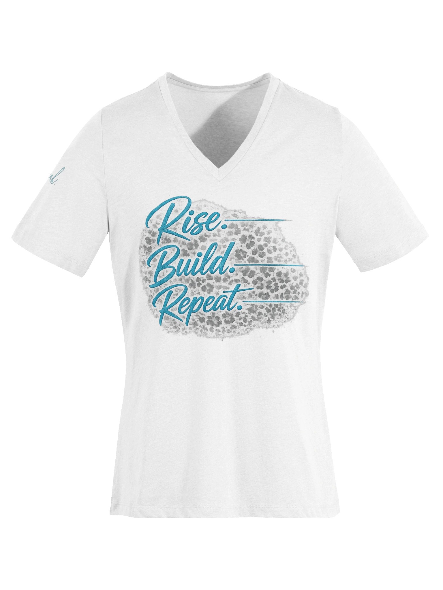 Rise. Build. Repeat. Women's DIY Graphic Tee | Inspirational Builder Shirt | Women in Trades | DIY Gift | Carpenter Shirt | Workshop Apparel product image (5)