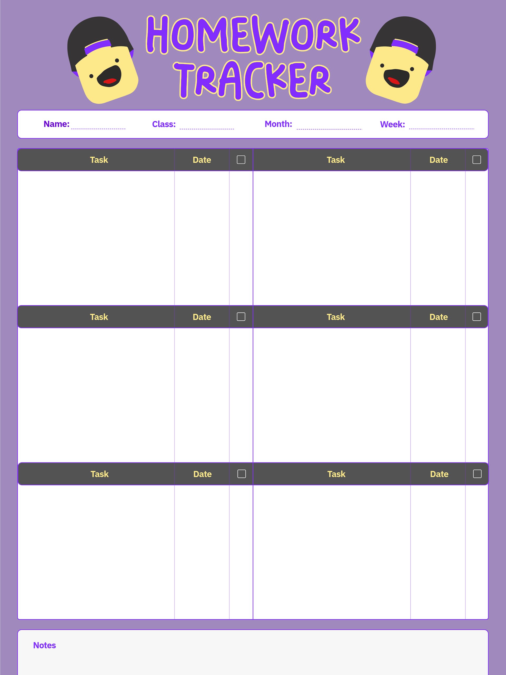 KuttyPlayz Homework Tracker product image (1)