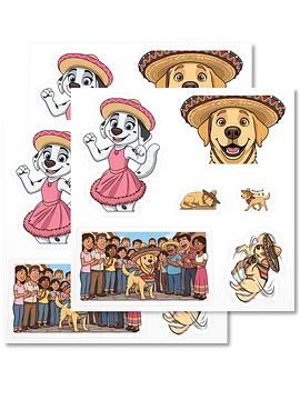 Luca's 3 for 2 Sticker Bundle