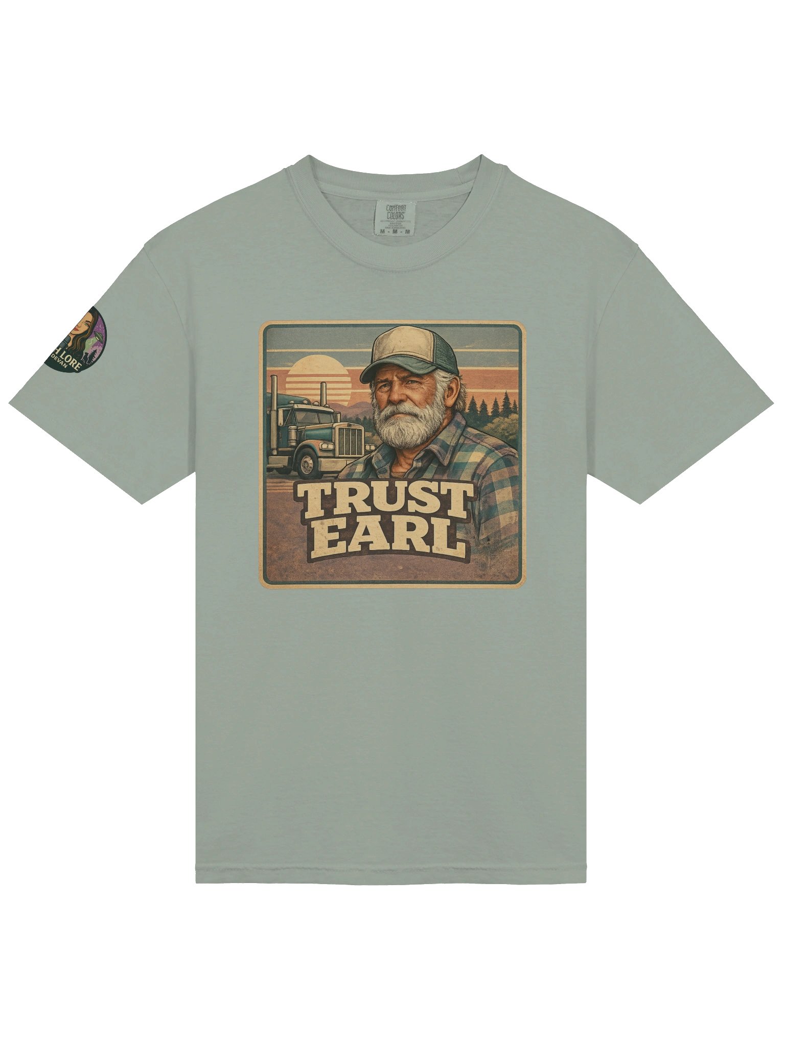 TRUST EARL GARMENT DYED HEAVYWEIGHT T-SHIRT product image (83)