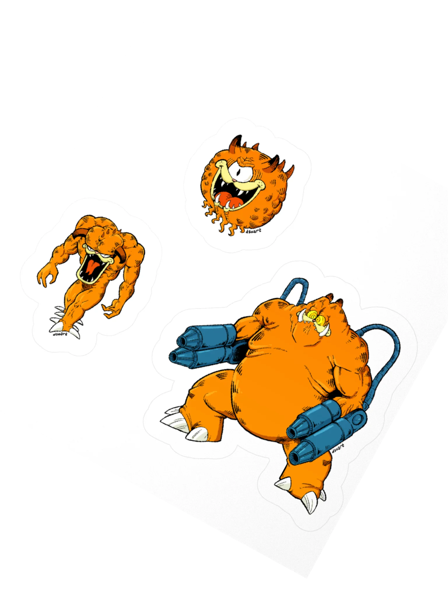 Doom Garfs Stickers product image (2)