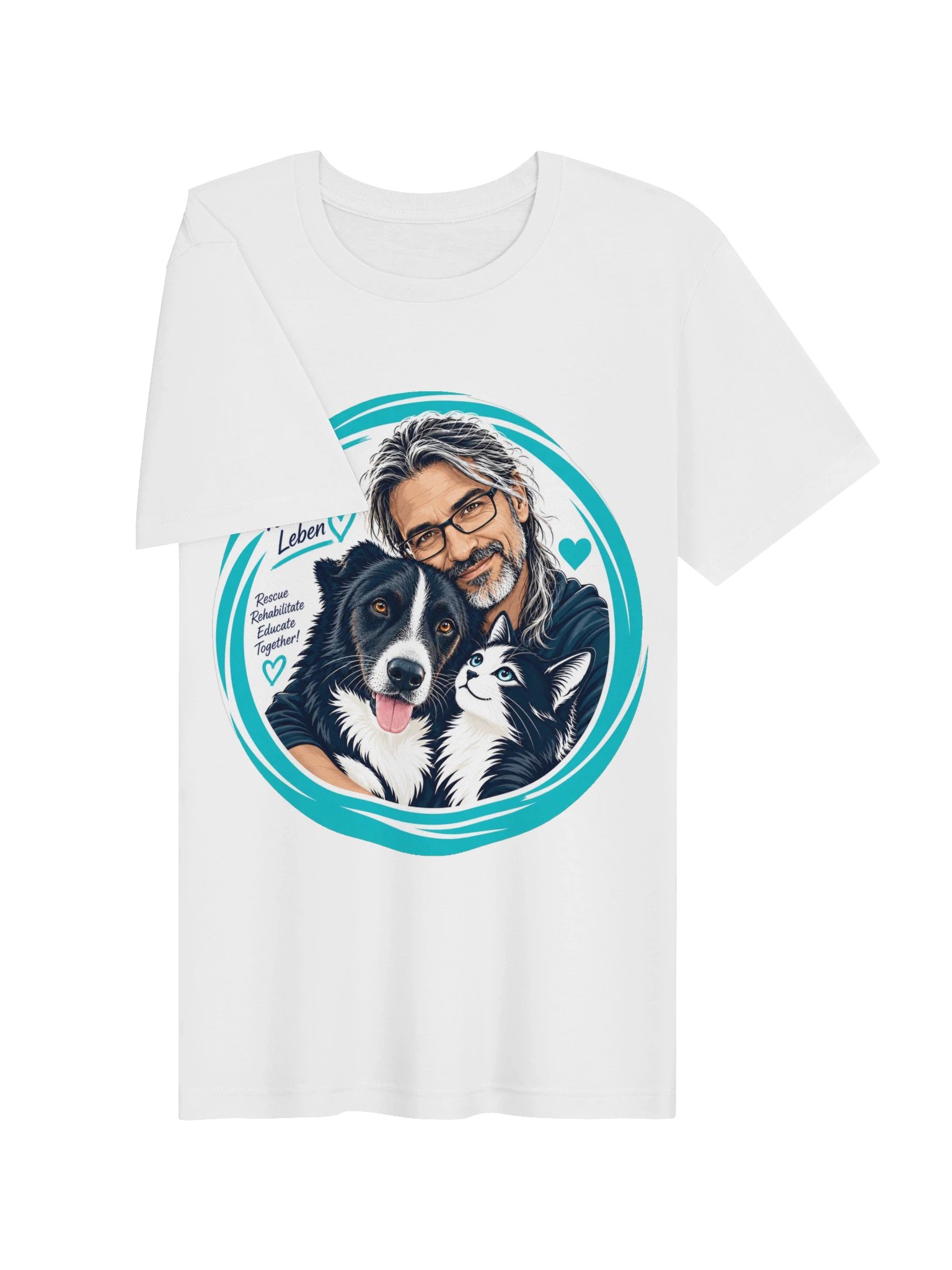 AAS · Tiere verändern Leben – Comic Shirt product image (2)