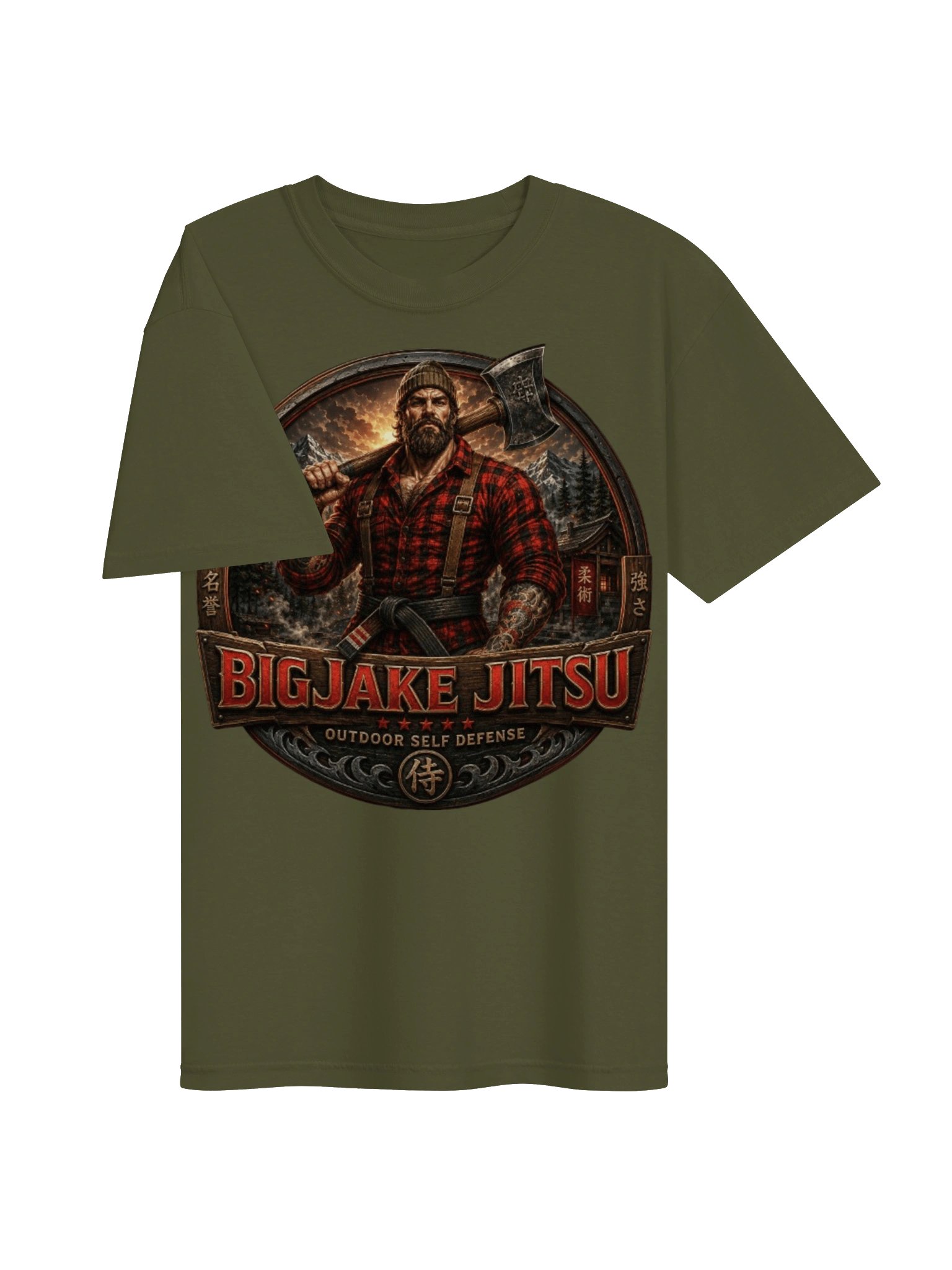 Big Jake Jitsu Outdoor Self Defense Tee product image (17)