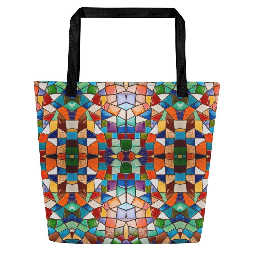 Bag Buntes Kaleidoskop: Abstraktes Mosaik-Muster product image (5)