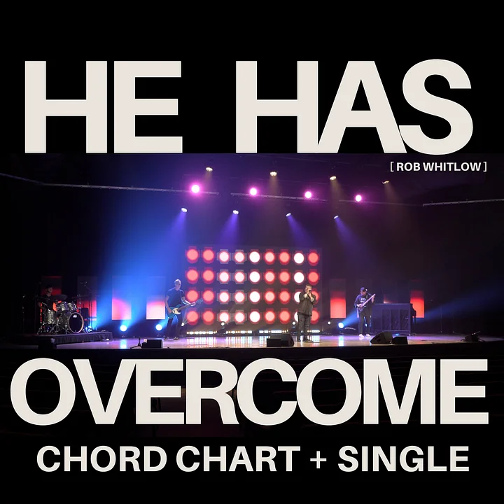 He Has Overcome (Single + Chord Chart) product image (1)