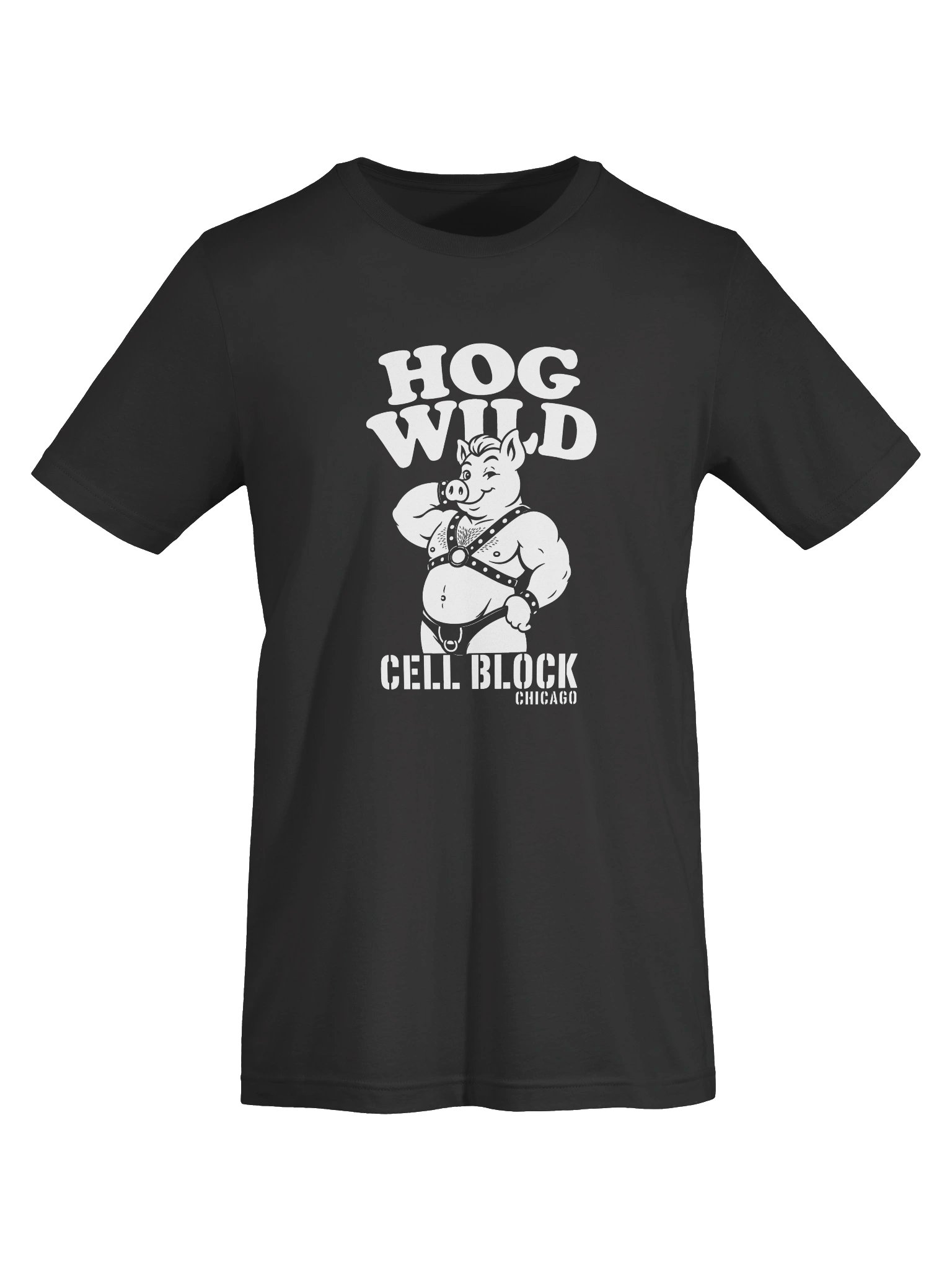 Cell Block Hog Wild Pig Graphic Tee product image (5)