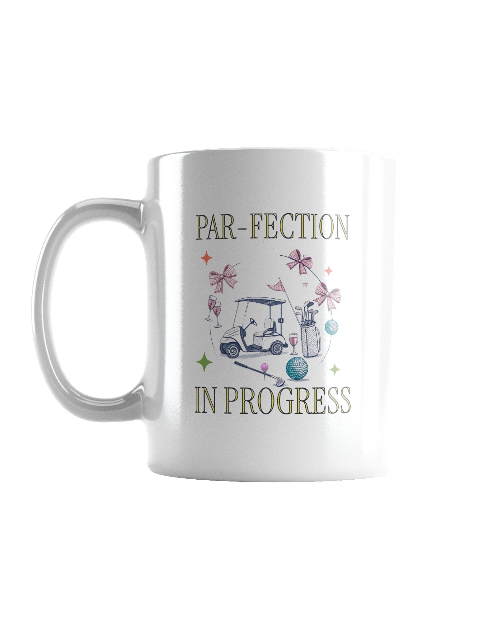 Par-Fection In Progress Golfing Refreshment Mug product image (1)