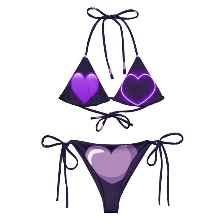 PURPLE HEARTS BIKINI product image (2)
