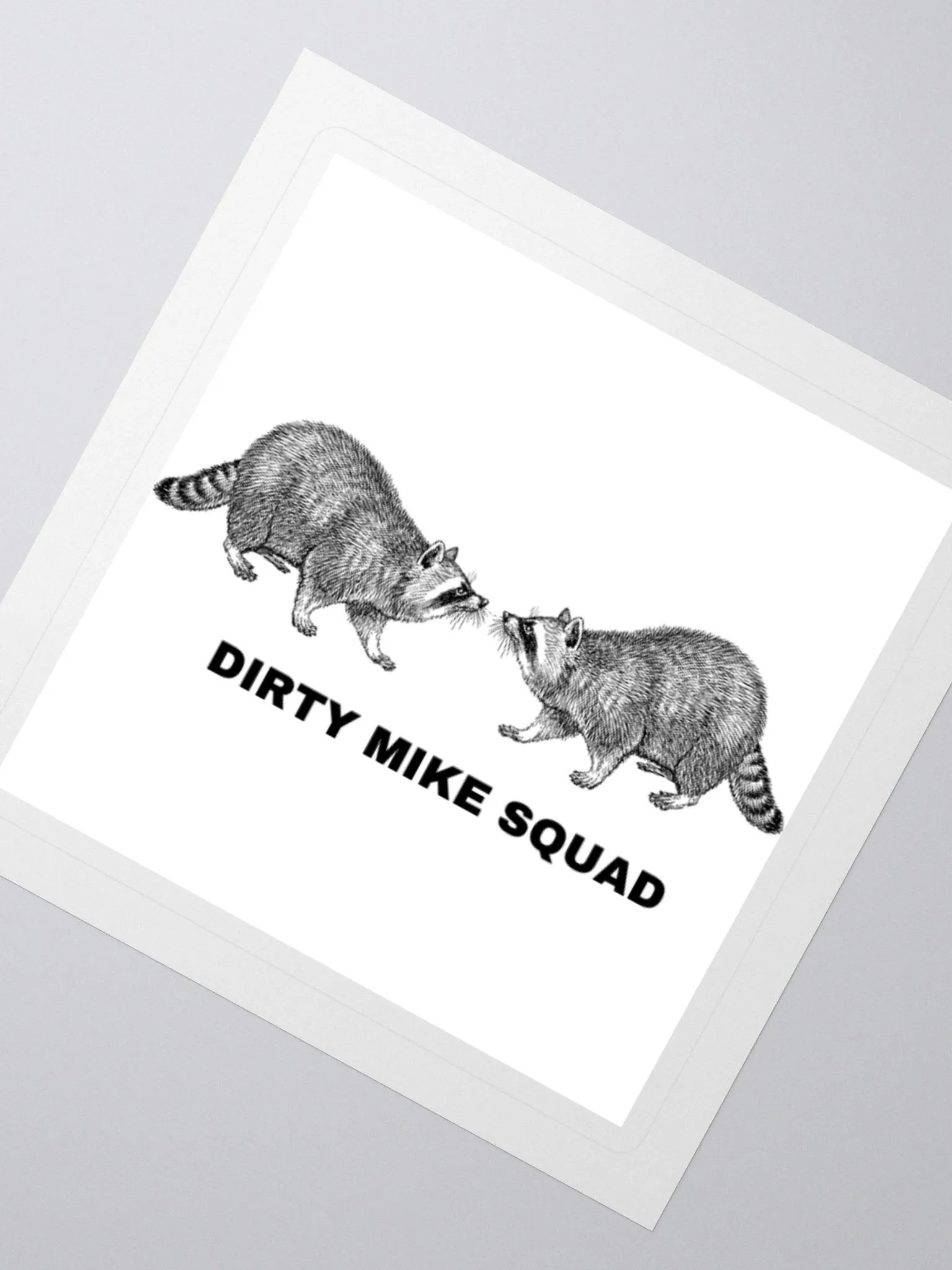 dirty mike sticker product image (2)