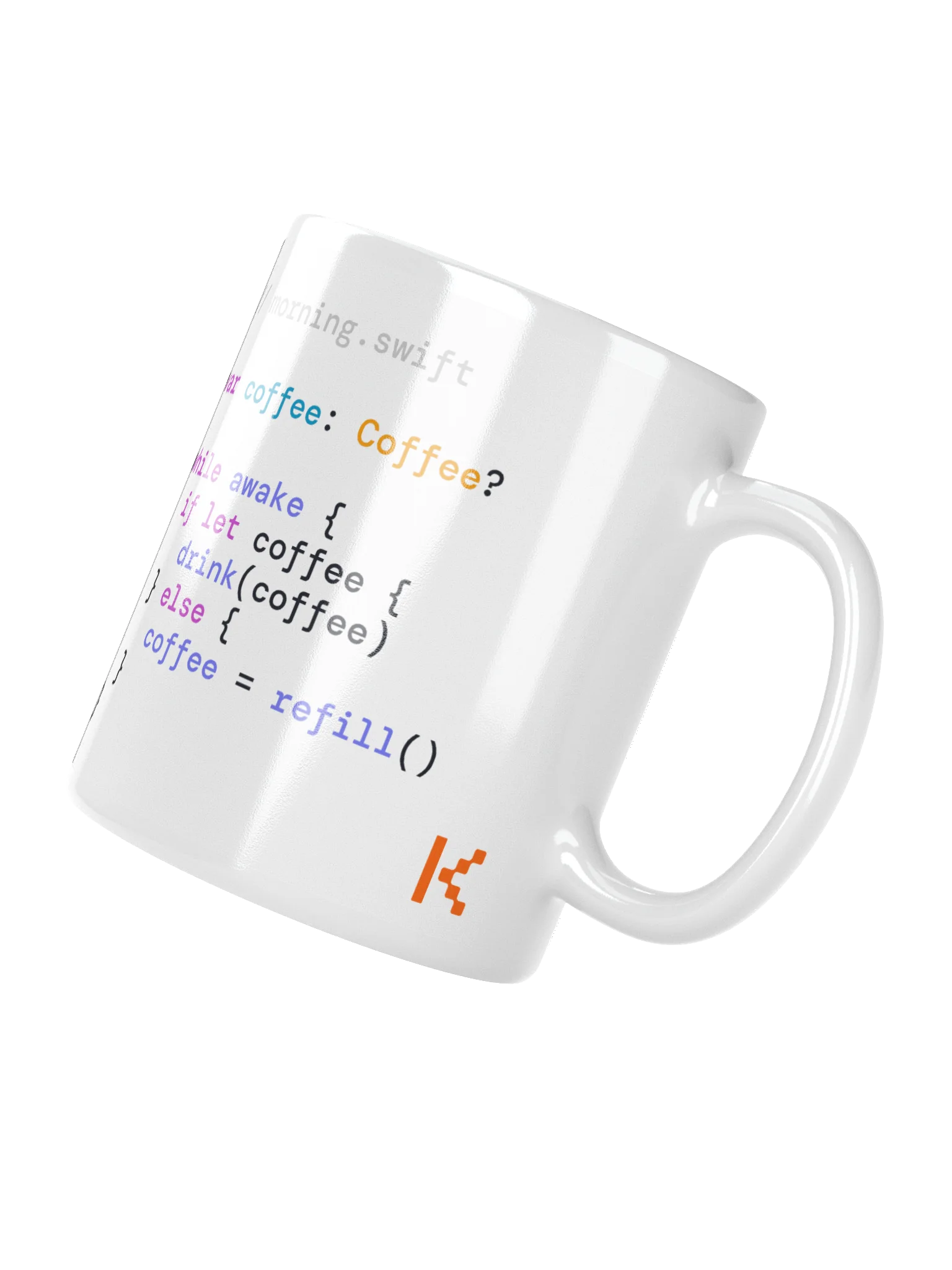Swift Coffee White Mug product image (3)