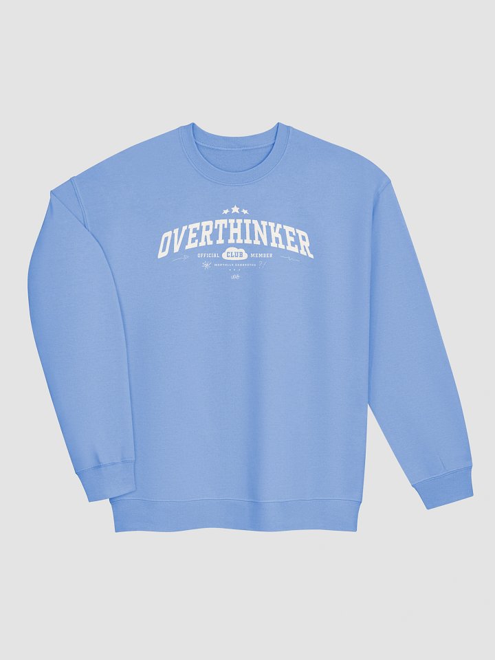 Overthinker (Gildan Classic Crewneck Sweatshirt) product image (2)