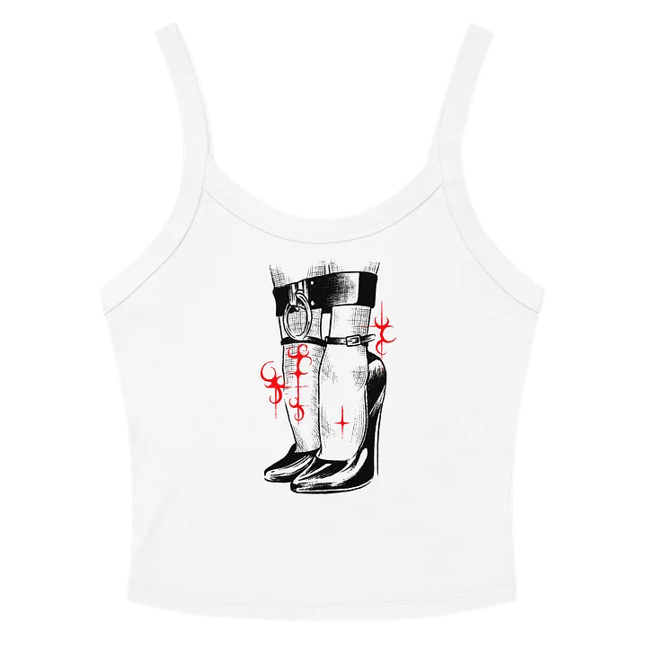 Cyber $teppin’ - micro ribbed tank top product image (2)