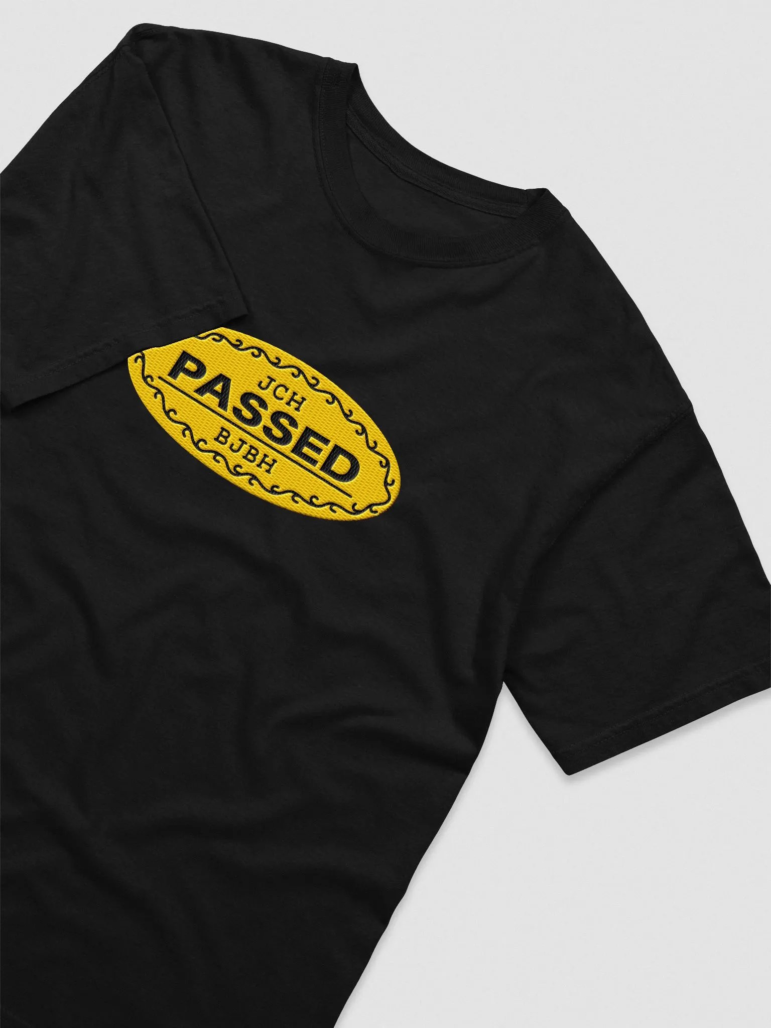 JCH Passed Embroidered T-Shirt product image (1)