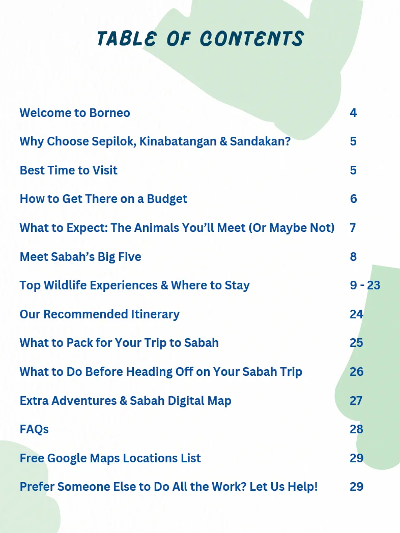 Backpacker’s Guide to Kinabatangan, Sepilok & Sandakan product image (2)