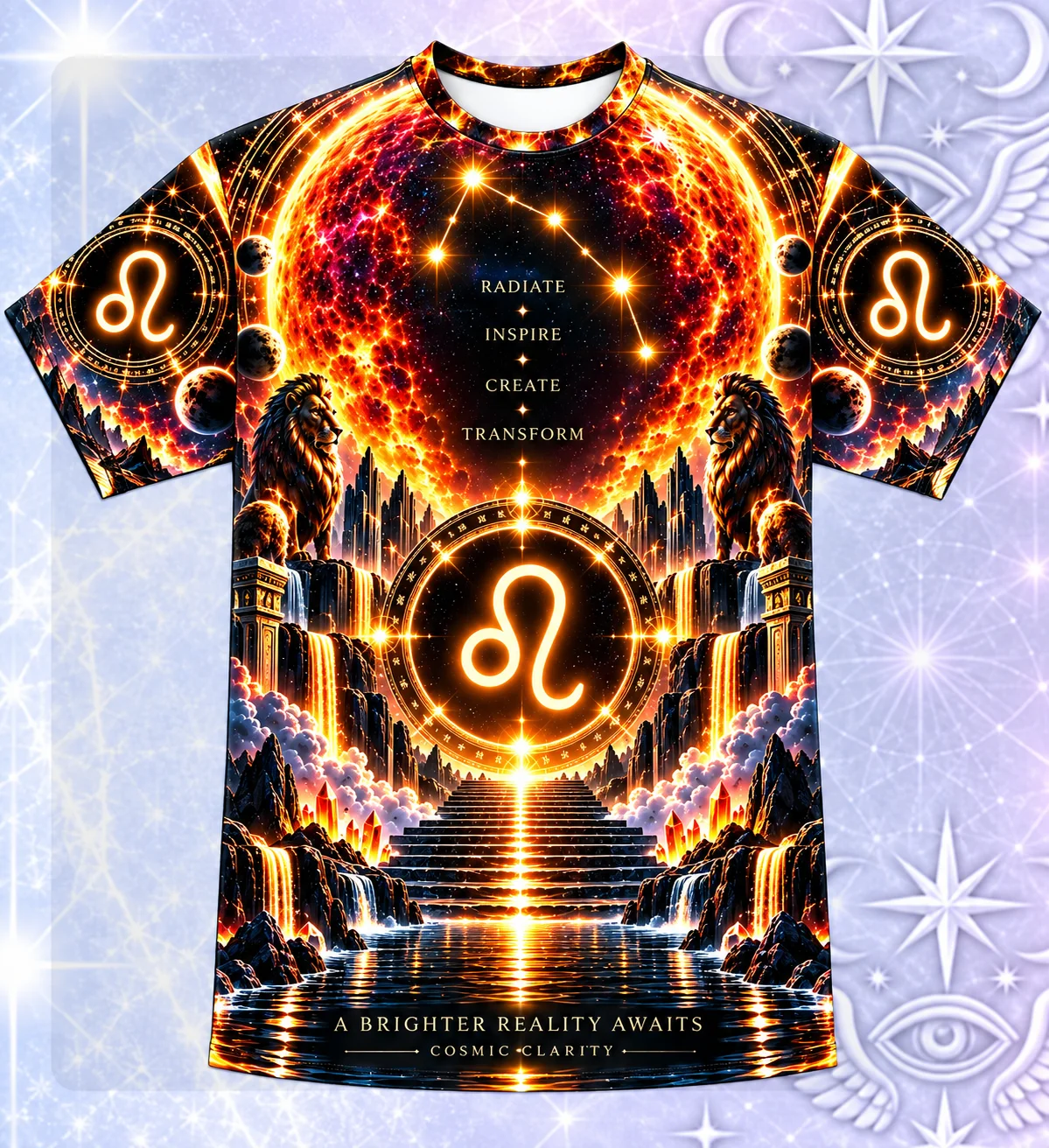 Leo Zodiac T-shirt product image (2)