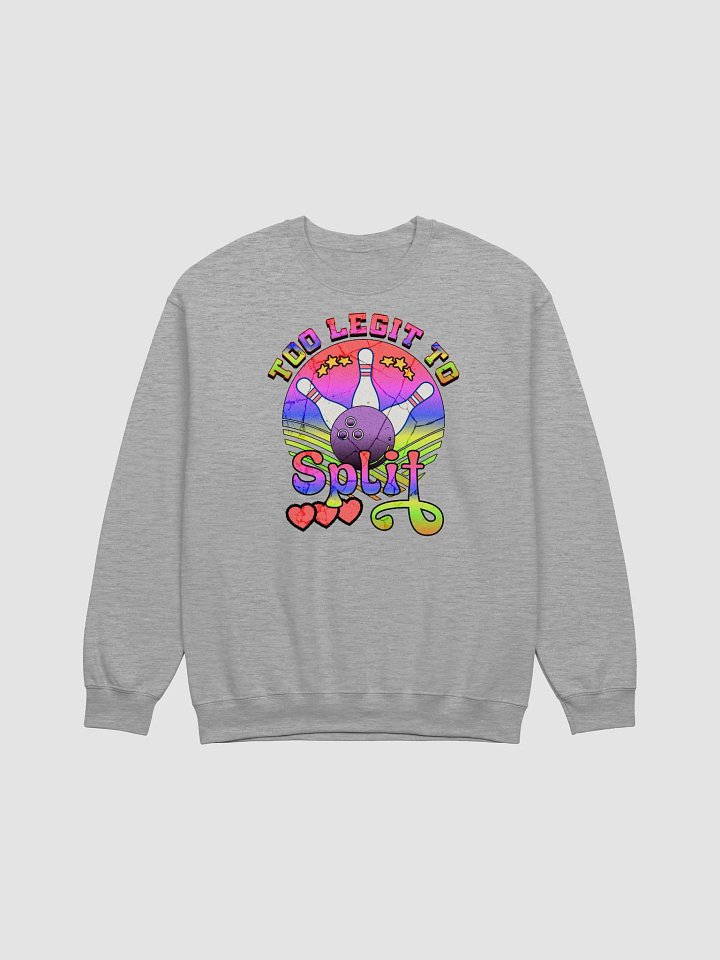 Too Legit to Split Bowling Crewneck Sweatshirt product image (21)