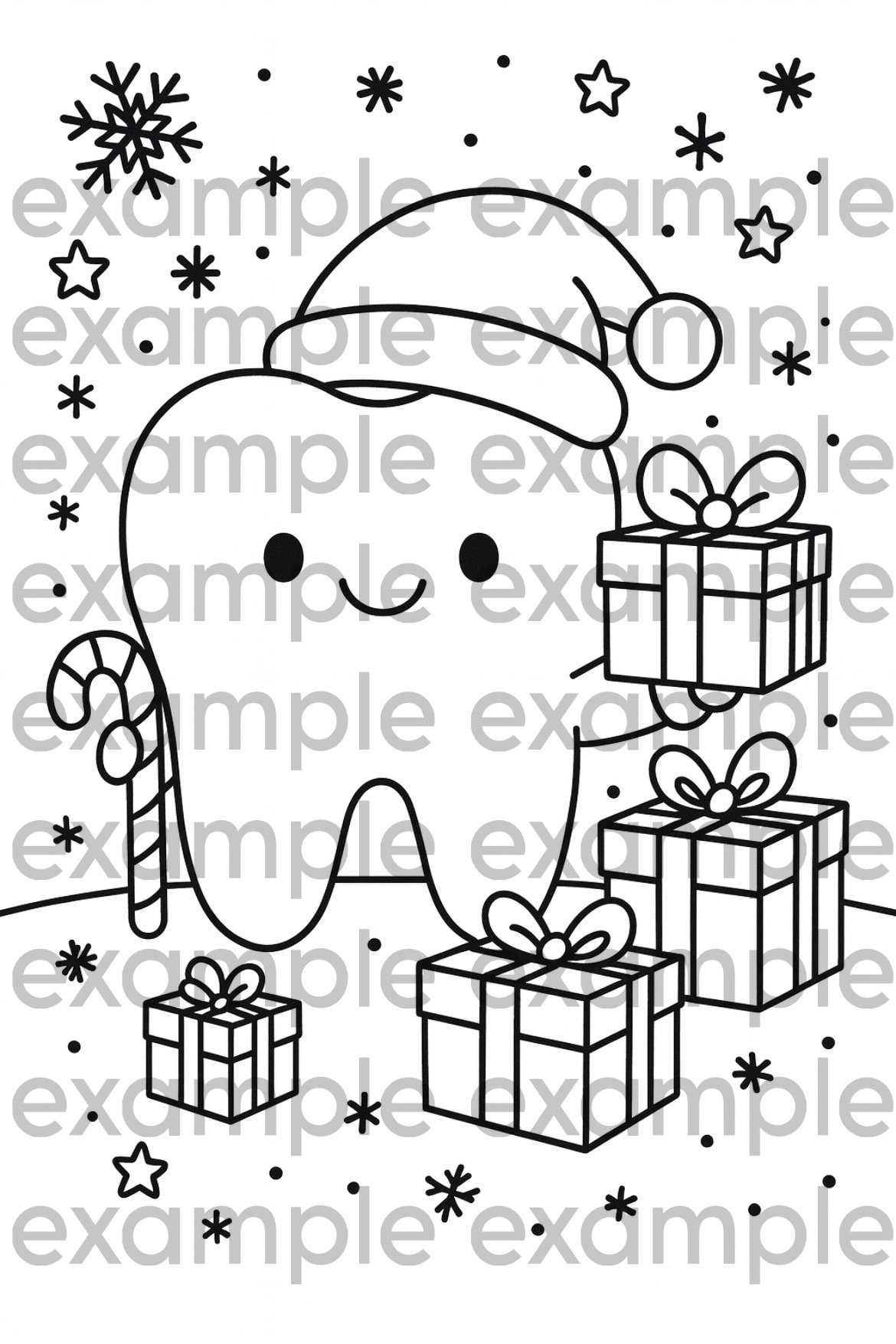 Very Merry Brushmas Coloring Pages product image (2)