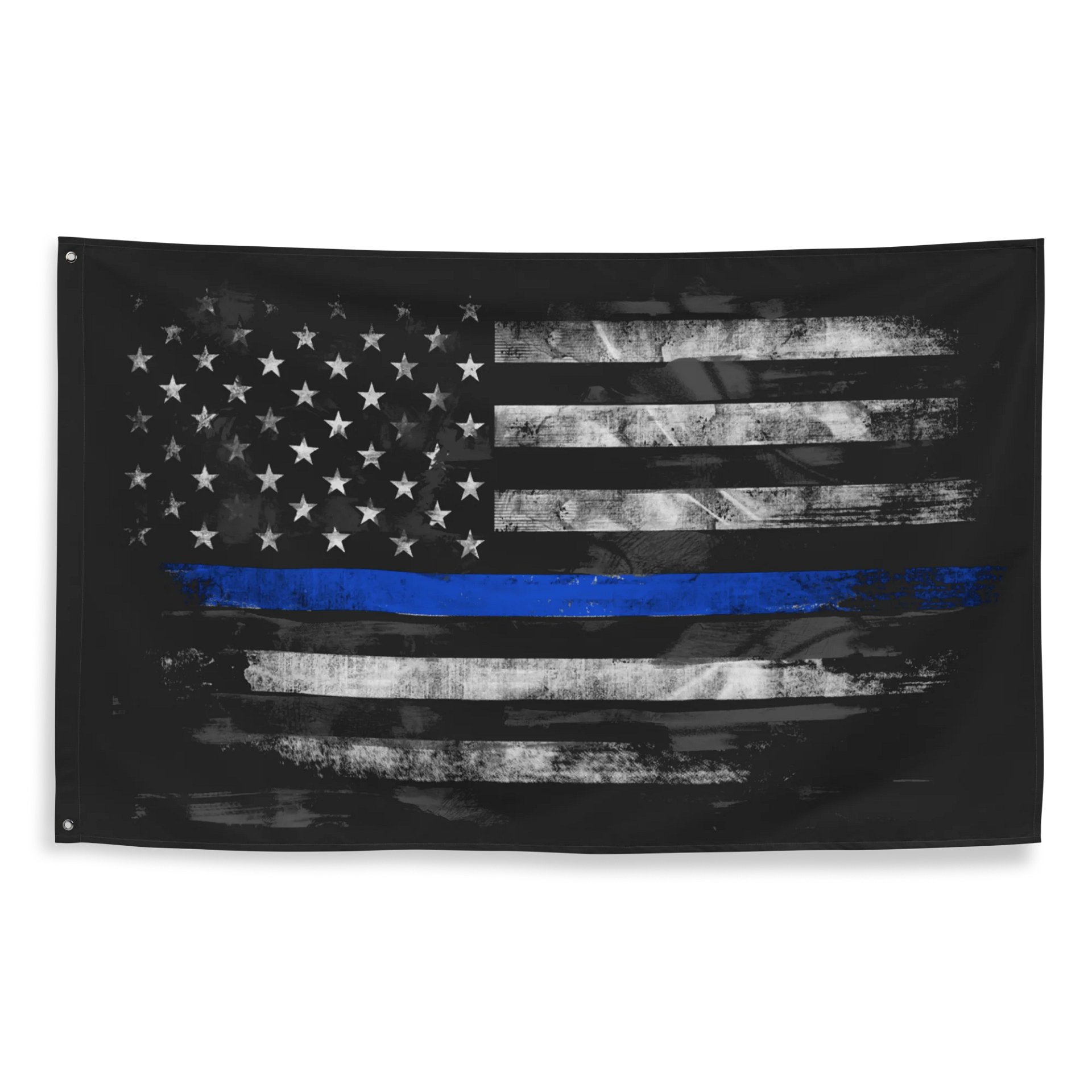 Thin Blue Line 2.0 Wall Flag product image (1)