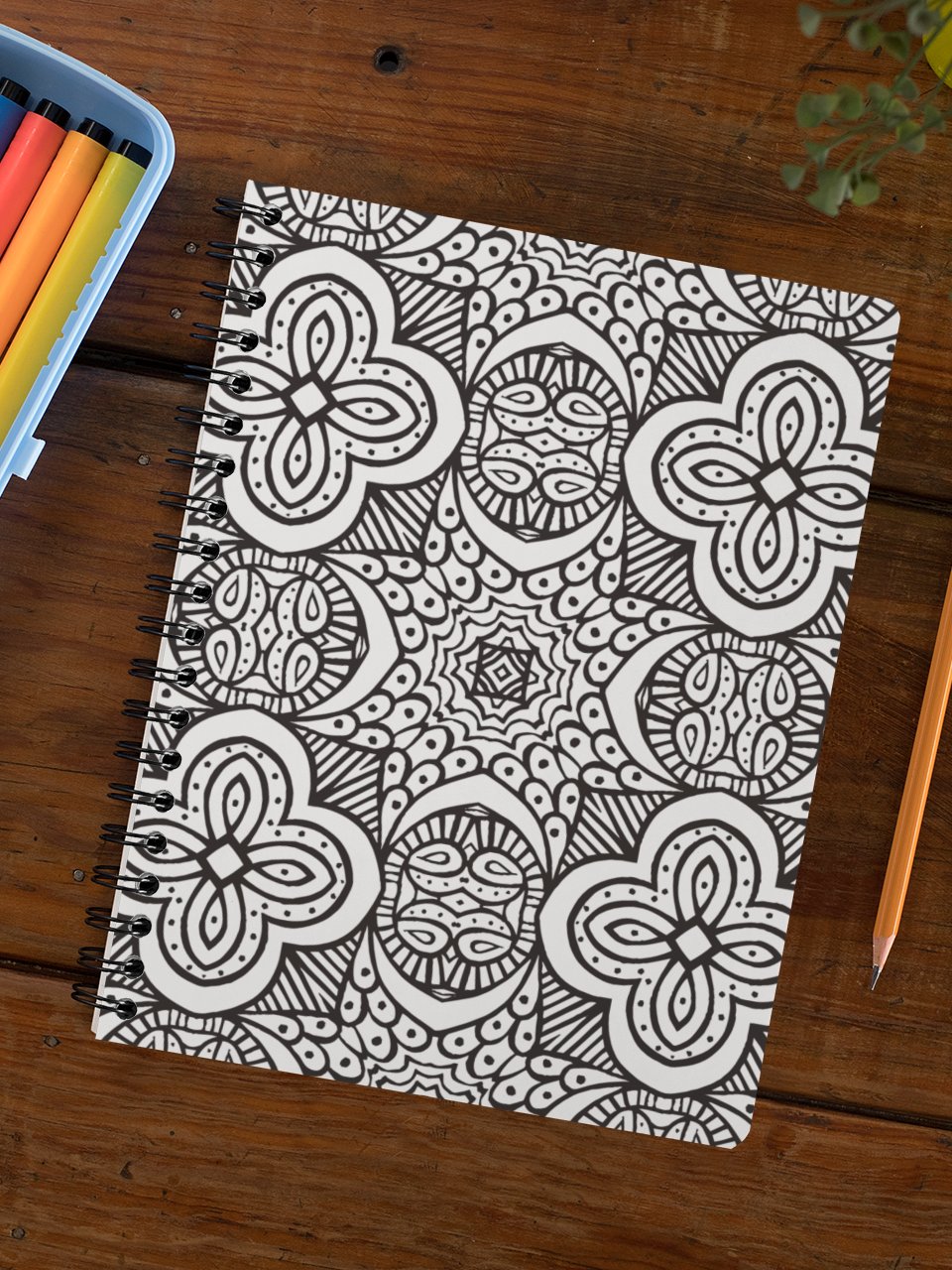 Mega Mandala Printable Coloring Book product image (6)