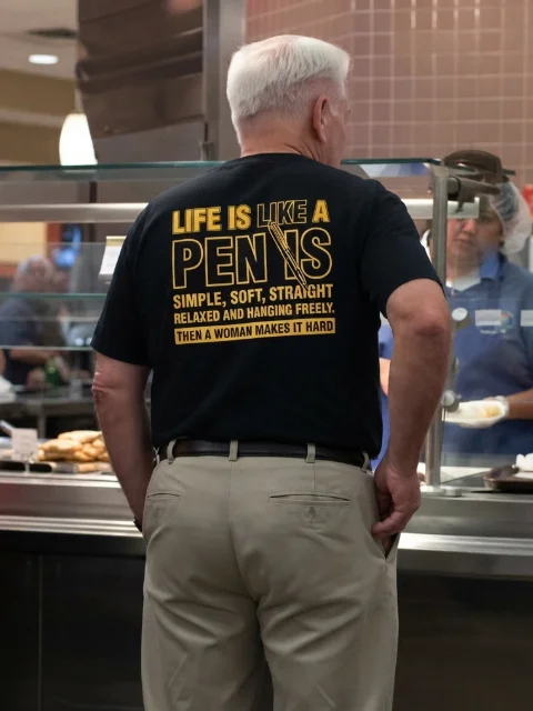 "Life's Complicated" Tee — Grandpa Wisdom Edition product image (1)