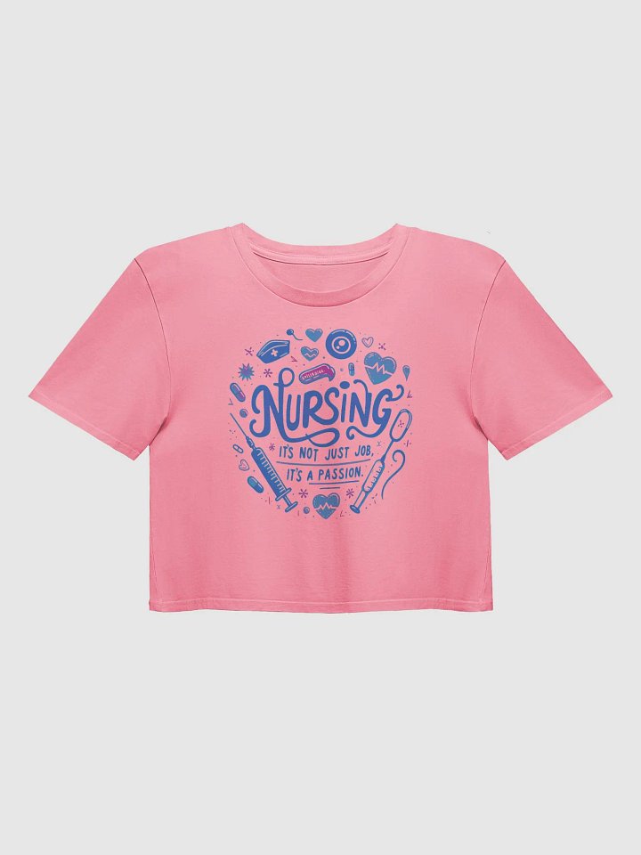 Passionate Nursing Icons Crop Top product image (6)