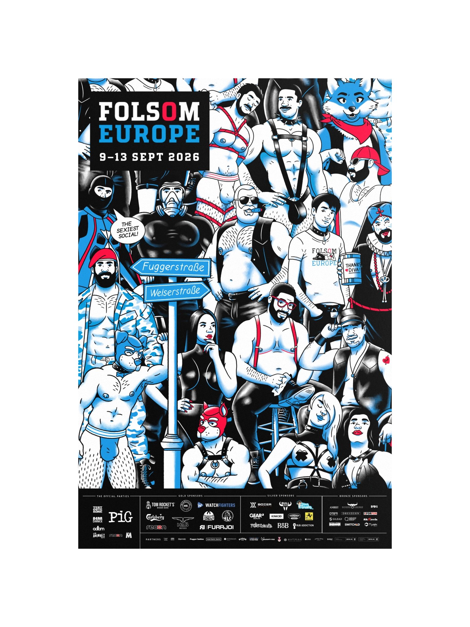 FOLSOM EUROPE 2026 Poster product image (6)